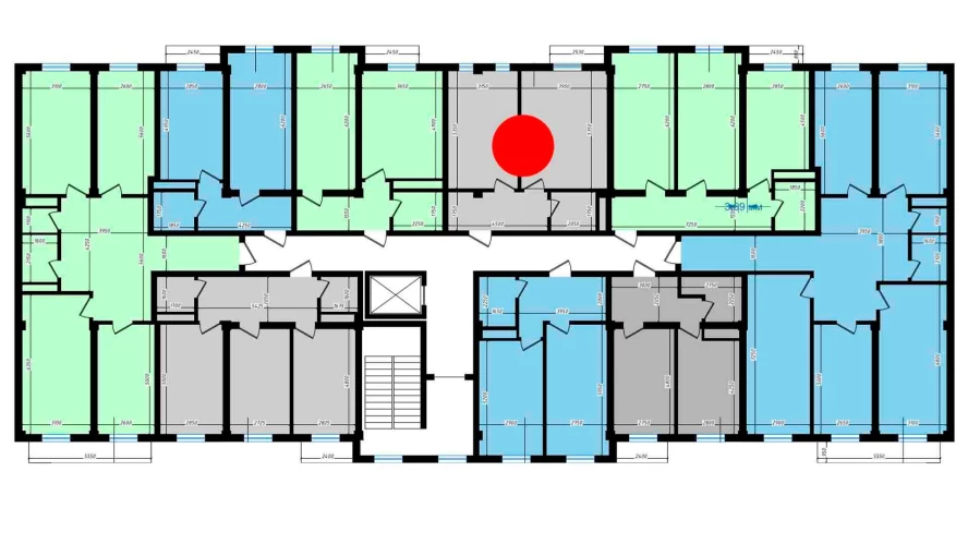 1-xonali xonadon 50 m²  10/10 qavat | Ko'kcha-Oqtepa Turar-joy majmuasi