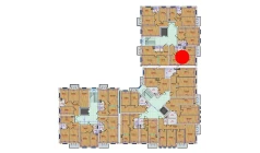 2-xonali xonadon 47.4 m²  7/9 qavat | MBG Turar-joy majmuasi