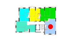 2-комн. квартира 50 м²  5/9 этаж | Жилой комплекс Uchtepa Avenue