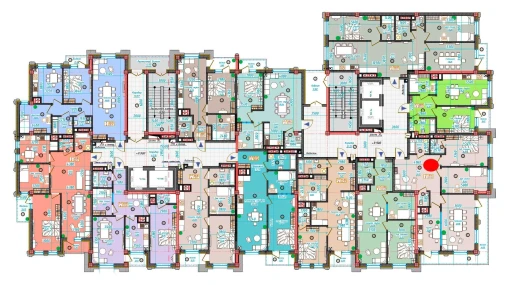 3-комнатная квартира 104.63 м²  4/12 этаж | Жилой комплекс Dream House