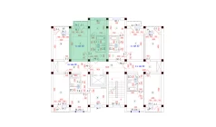 1-xonali xonadon 40.34 m²  4/7 qavat | Oila TJM Turar-joy majmuasi