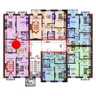 4-xonali xonadon 120.5 m²  10/10 qavat | AFROSIYOB Turar-joy majmuasi