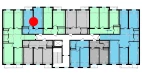 1-комн. квартира 43 м²  10/10 этаж | Жилой комплекс Ko'kcha-Oqtepa