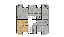 2-комн. квартира 61.75 м²  7/9 этаж | Жилой комплекс MINGCHINOR