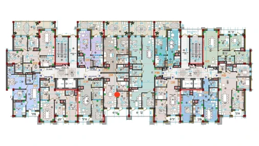 3-комнатная квартира 58.77 м²  3/12 этаж | Жилой комплекс Dream House