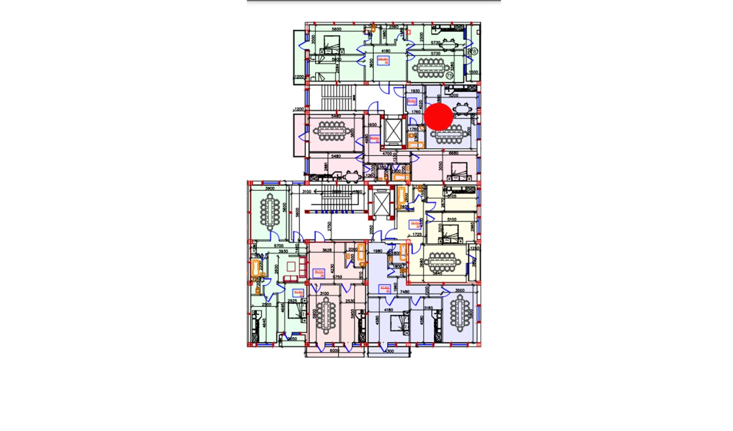 1-комн. квартира 46.4 м²  7/8 этаж | Жилой комплекс Mustaqillik Avenue