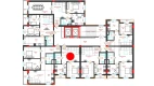 2-xonali xonadon 46.6 m²  2/12 qavat | CHINARA PARK Turar-joy majmuasi
