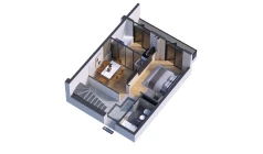 2-комн. квартира 88.5 м²  7/7 этаж | Жилой комплекс Bochka Resort