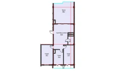 3-комн. квартира 129.13 м²  17/17 этаж | Жилой комплекс UCHTEPA CITY