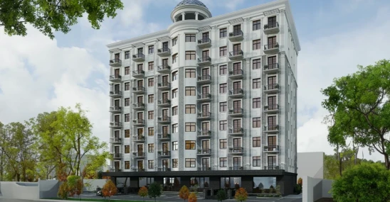 2-комнатная квартира 39.76 м²  2/9 этаж | Жилой комплекс Turkiston Plaza