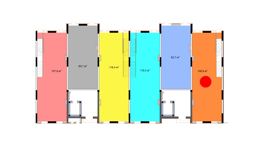 1-комн. квартира 108.8 м²  1/9 этаж | Жилой комплекс Uchtepa Avenue