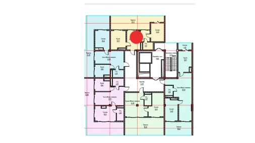 2-xonali xonadon 79.8 m²  17/17 qavat | UCHTEPA CITY Turar-joy majmuasi