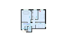 3-комн. квартира 101.2 м²  4/7 этаж | Жилой комплекс Rohat