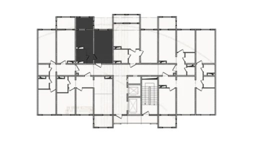 1-комнатная квартира 36.02 м²  11/14 этаж | Жилой комплекс JOMIY RESIDENCE