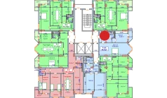 1-комн. квартира 55 м²  8/9 этаж | Жилой комплекс SHAYX-UL OLAM