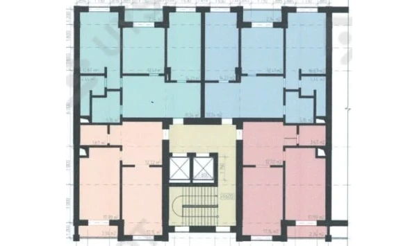 2-комнатная квартира 73.5 м²  2/12 этаж | Жилой комплекс Meridian