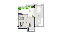 2-xonali xonadon 140.2 m²  9/9 qavat | FLORYA RESIDENCE Turar-joy majmuasi