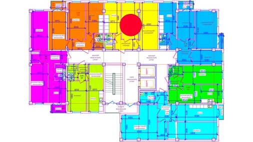 2-комнатная квартира 67.2 м²  4/10 этаж | Жилой комплекс ORZULAR MASKANI