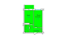 1-комн. квартира 37.06 м²  6/9 этаж | Жилой комплекс PROVANS