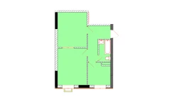2-комн. квартира 50.3 м²  5/9 этаж | Жилой комплекс Uchtepa Avenue