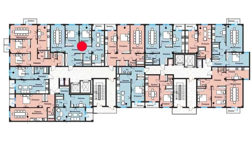 3-xonali xonadon 86.63 m²  8/12 qavat | Zangota City 1 -ETAP Turar-joy majmuasi