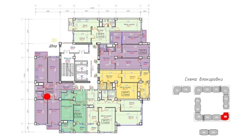 3-xonali xonadon 103 m²  11/16 qavat | Sam House (Qora Suv) Turar-joy majmuasi