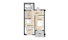 2-комн. квартира 100.59 м²  7/7 этаж | Жилой комплекс Bochka Resort