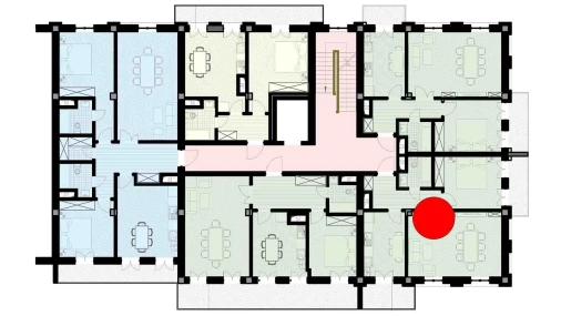 2-комнатная квартира 57.52 м²  8/9 этаж | Жилой комплекс SHARQ