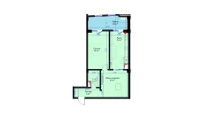 2-комн. квартира 71.9 м²  5/14 этаж | Жилой комплекс Avia Palace