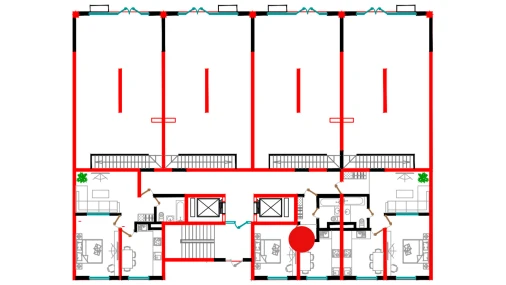 1-комнатная квартира 30.7 м²  1/12 этаж | Жилой комплекс Aman Residence