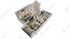 2-комн. квартира 42.4 м²  1/11 этаж | Жилой комплекс TANG SAROY
