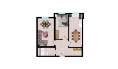 2-комн. квартира 61.5 м²  10/10 этаж | Жилой комплекс Ko'kcha-Oqtepa