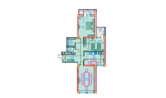3-комн. квартира 93.72 м²  2/13 этаж | Жилой комплекс Al-Qasr