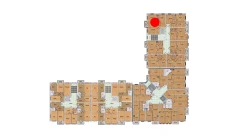 3-xonali xonadon 62.5 m²  8/9 qavat | MBG Turar-joy majmuasi