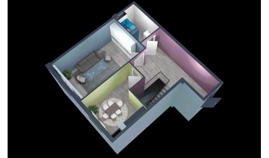 1-xonali xonadon 147.16 m²  1/9 qavat | YANGI AVLOD Turar-joy majmuasi