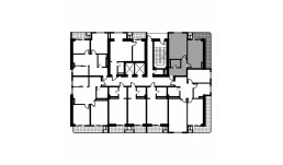 2-xonali xonadon 58.1 m²  8/12 qavat | NAVRUZ GROUP Turar-joy majmuasi