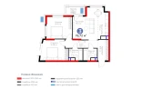 3-комн. квартира 78.72 м² 9/13 этаж | Жилой комплекс BI Flagman 3-комн. квартира 78.72 м² 9/13 этаж | Жилой комплекс BI Flagman