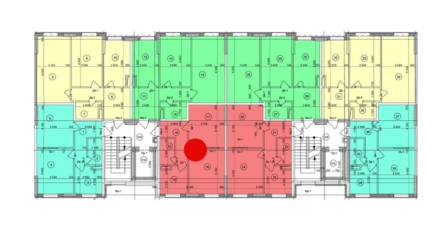 2-xonali xonadon 51.1 m²  9/9 qavat | Uchtepa Avenue Turar-joy majmuasi