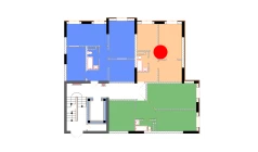 2-xonali xonadon 42.6 m²  3/9 qavat | Uchtepa Avenue Turar-joy majmuasi