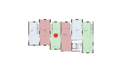 1-xonali xonadon 95.2 m²  1/9 qavat | Uchtepa Avenue Turar-joy majmuasi