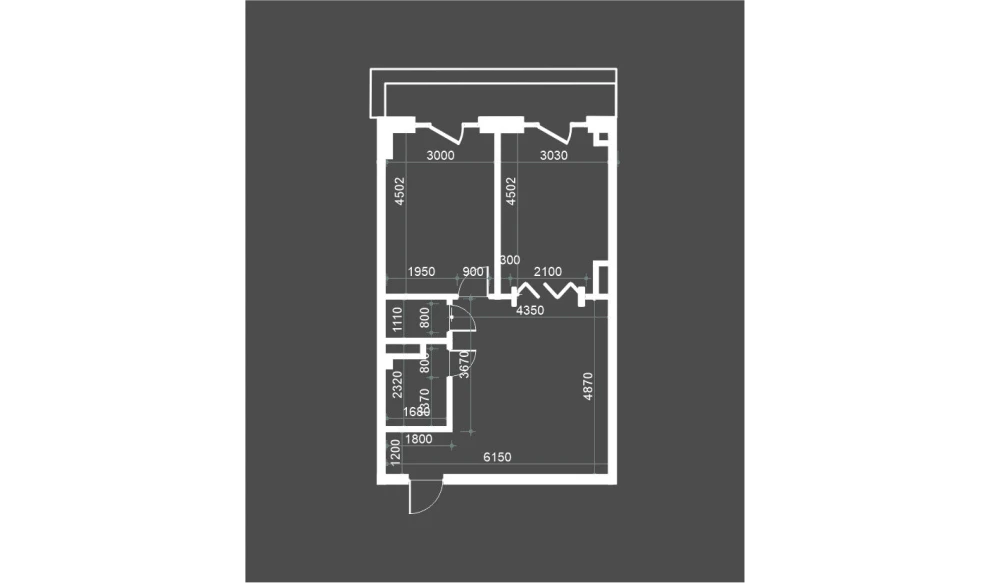 2-комнатная квартира 58.3 м²  11/12 этаж | Жилой комплекс Bunyodobod