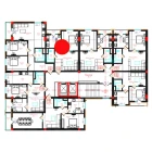 2-комн. квартира 46.6 м²  8/10 этаж | Жилой комплекс CHINARA PARK