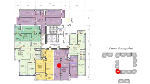 3-xonali xonadon 92.6 m²  9/16 qavat | Sam House (Qora Suv) Turar-joy majmuasi