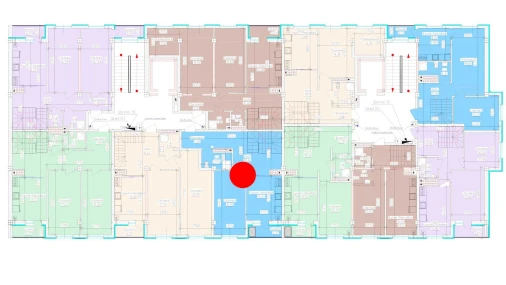 2-комнатная квартира 61.75 м²  9/9 этаж | Жилой комплекс Aero Town