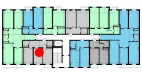 2-комн. квартира 61.2 м²  3/10 этаж | Жилой комплекс Ko'kcha-Oqtepa