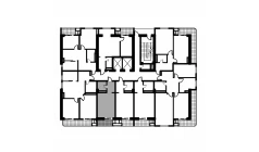 1-xonali xonadon 30.9 m²  7/12 qavat | NAVRUZ GROUP Turar-joy majmuasi