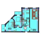 3-комн. квартира 81.5 м²  9/11 этаж | Жилой комплекс ANHOR AVENUE