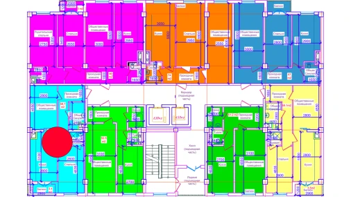 2-комнатная квартира 58.7 м²  8/10 этаж | Жилой комплекс ORZULAR MASKANI
