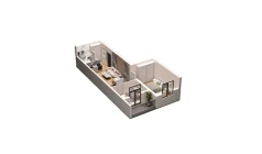 2-xonali xonadon 61.8 m² 4/16 qavat | DO'MBIROBOD RESIDENCE Turar-joy majmuasi 2-xonali xonadon 61.8 m² 4/16 qavat | DO'MBIROBOD RESIDENCE Turar-joy majmuasi