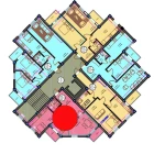 2-комн. квартира 56.5 м²  7/11 этаж | Жилой комплекс ANHOR AVENUE